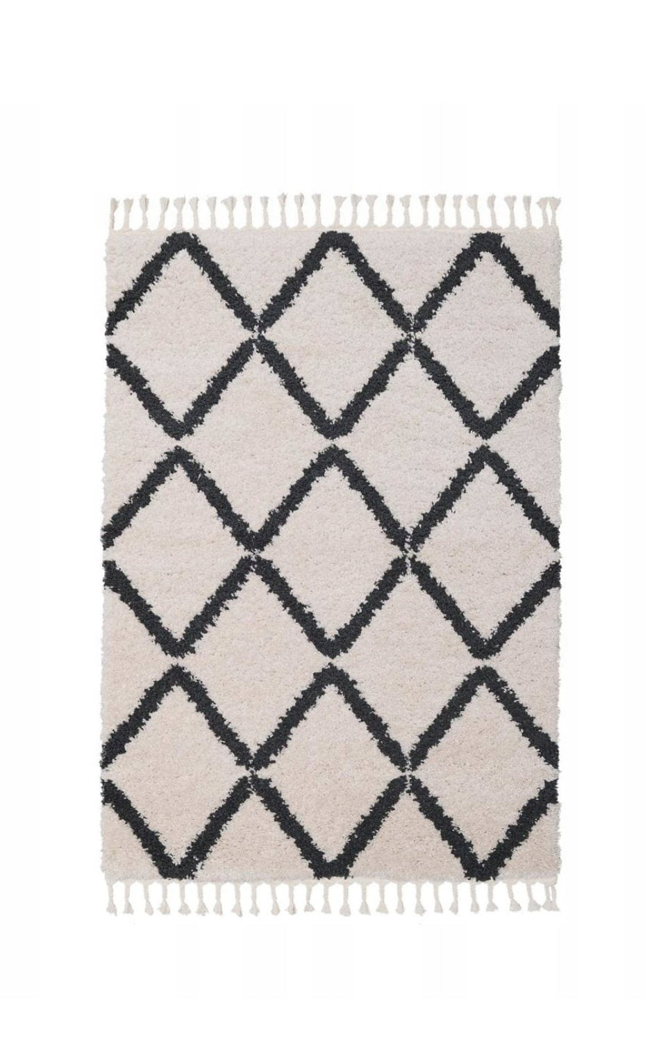 Tapis berbère blanc gris 150/200