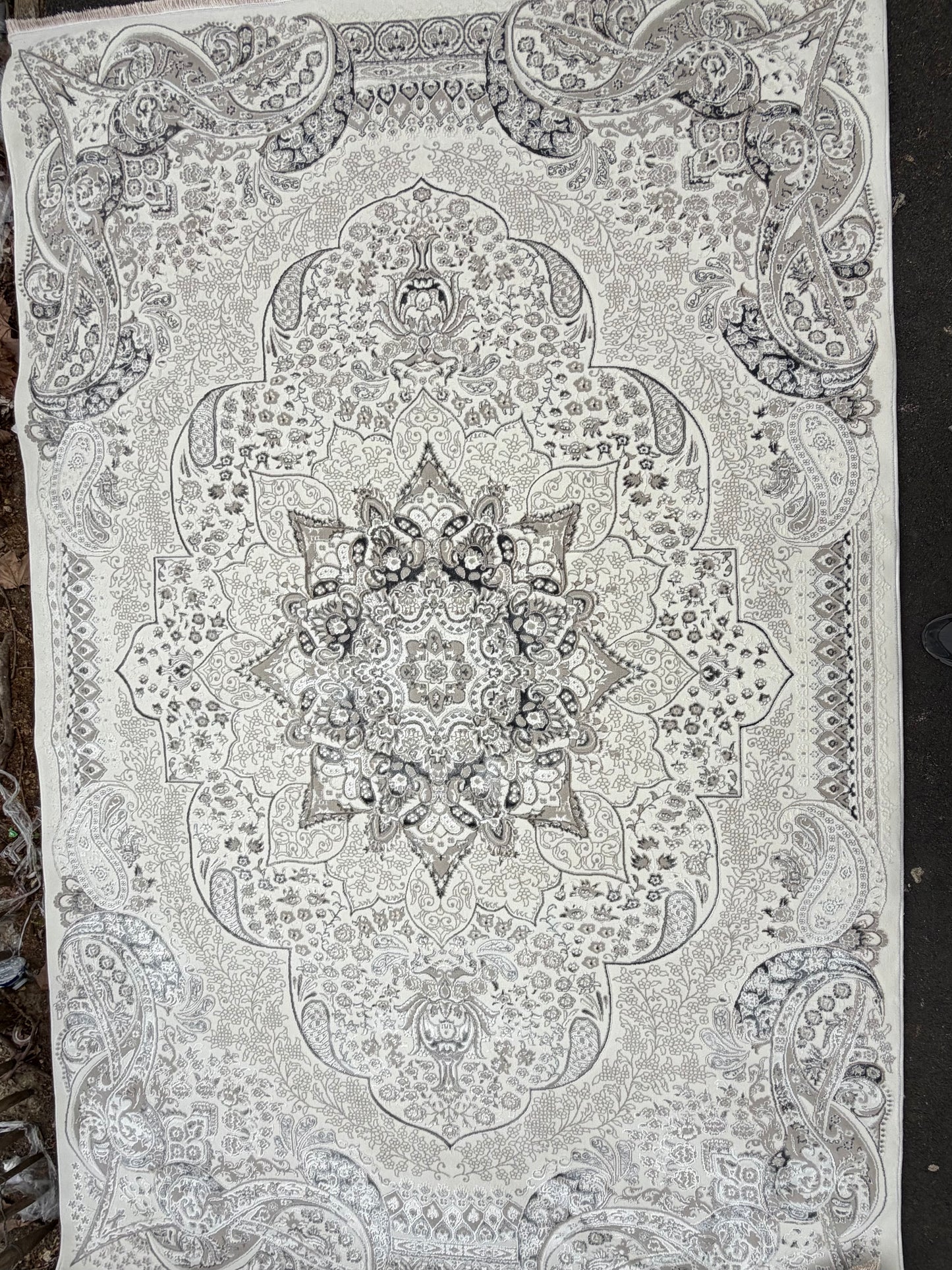 Tapis turc épais oriental moderne 200/290 pièce unique