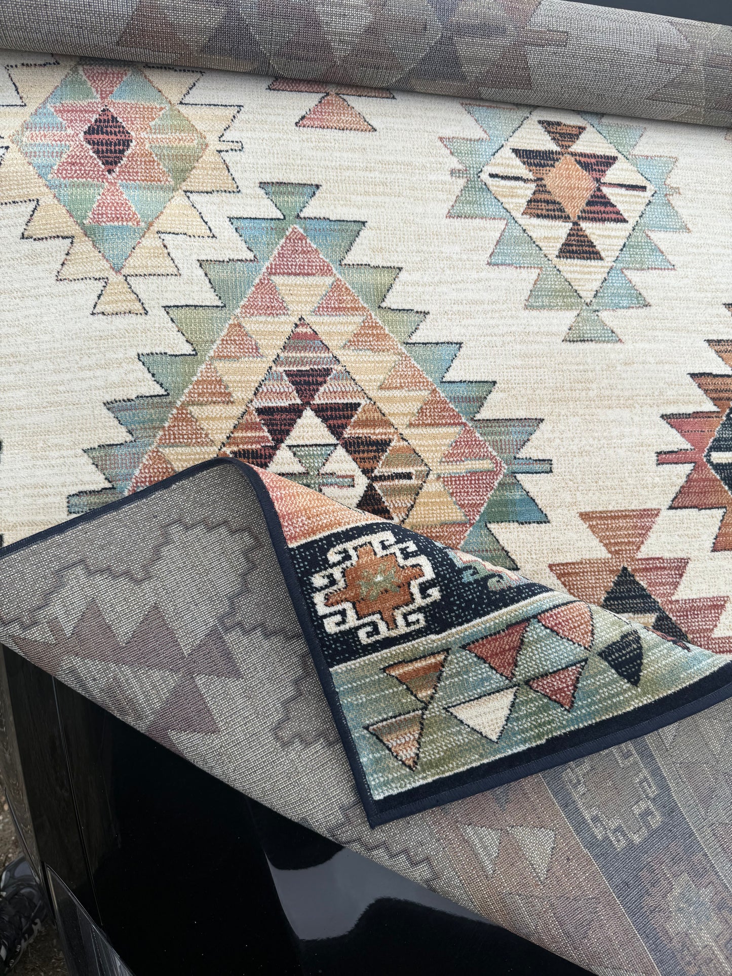 Tapis style berbère bleu 160/230