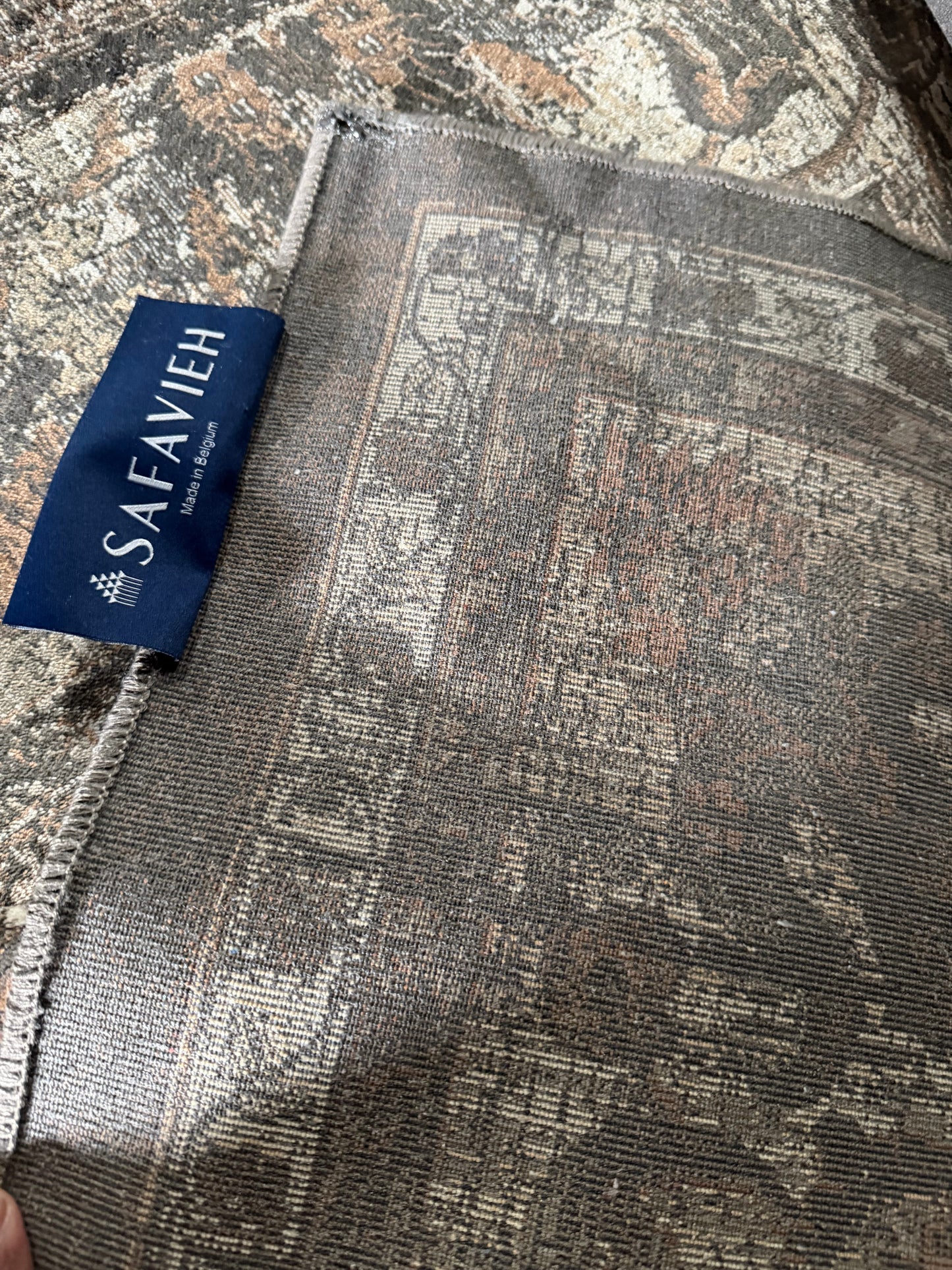 Tapis vintage marron 265/365