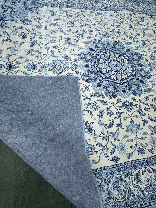 TAPIS NILA FLORAL - couleur vintage