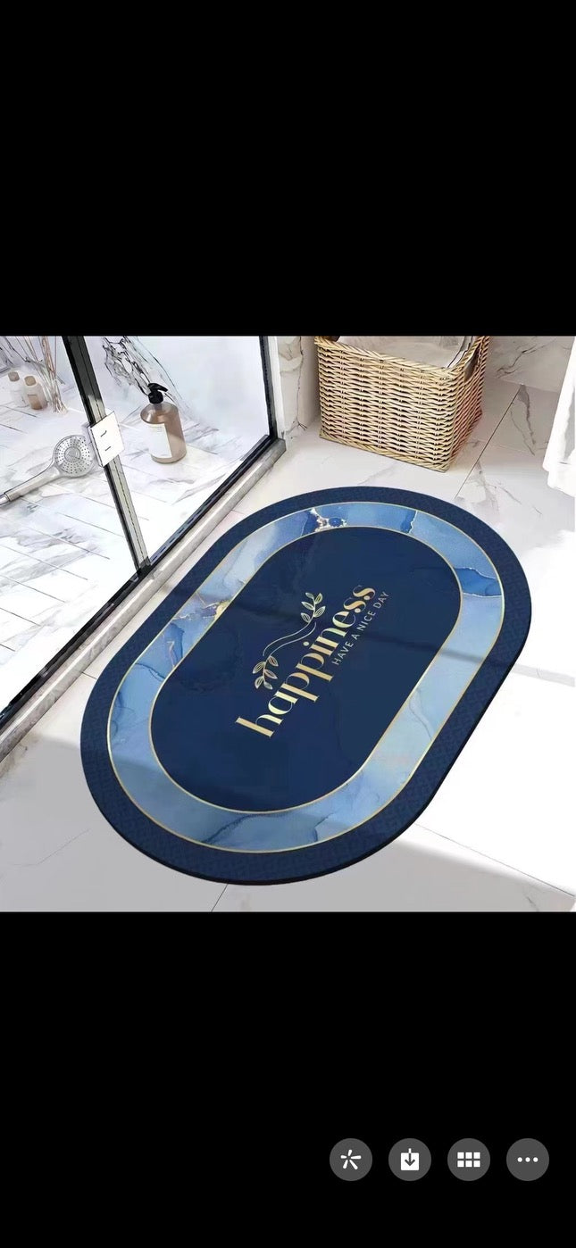 Tapis ovale antidérapant 0,60/90