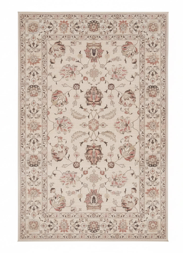 NASERA - Tapis vintage tissé jacquard - 160/230cm (Maisons du Monde)