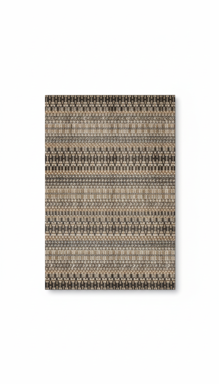 TAPIS mauve multicolore