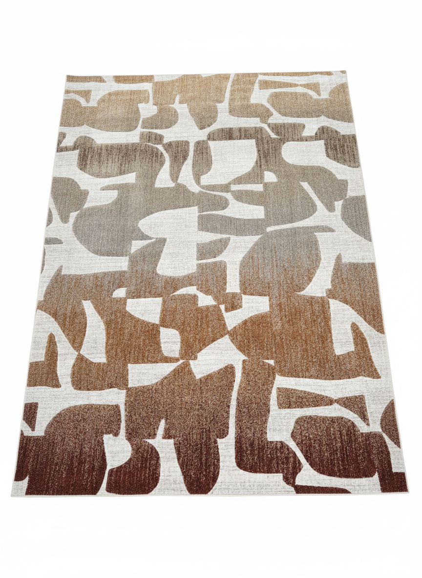 TAPIS OLA - Viscose Épais Dégradé - 200/300cm