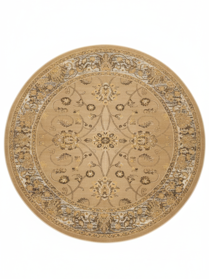 TAPIS ROND - Chenille - 180/180cm