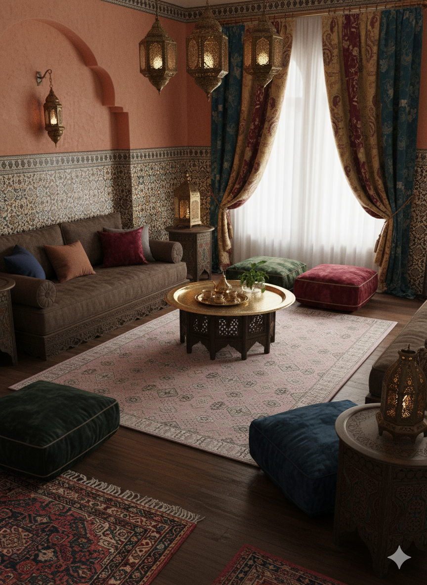 TAPIS BERBERE - Barbapapa