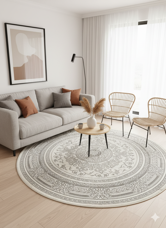 TAPIS CASA - Rond - 200/200cm