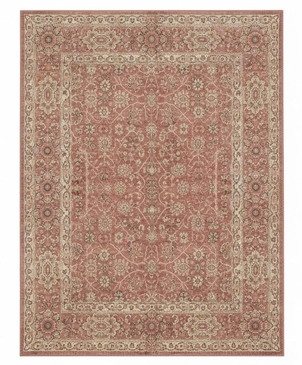 TAPIS VINTAGE ROSE FLORAL - ELISTA