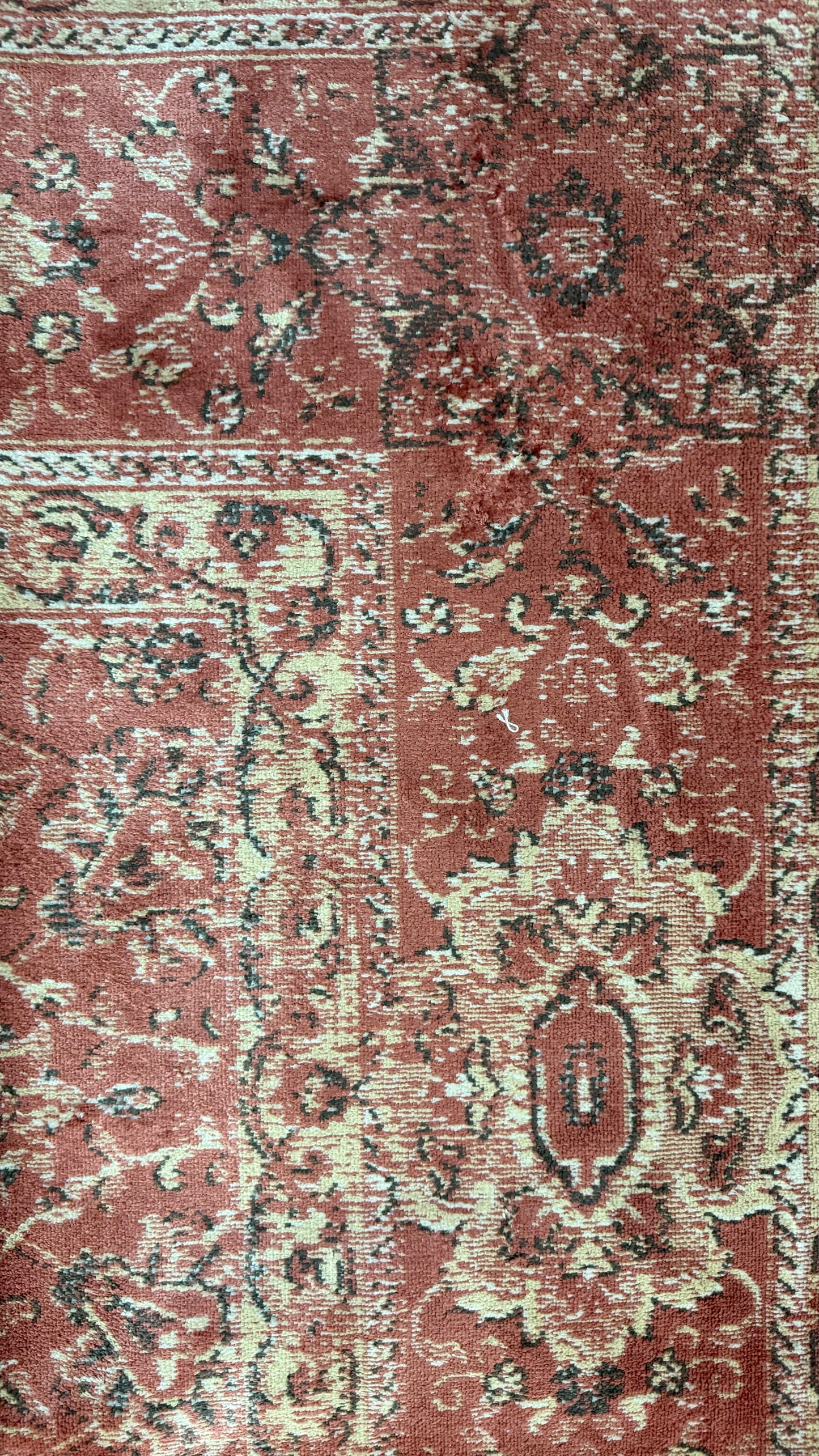 TAPIS VINTAGE ROSE FLORAL - ELISTA