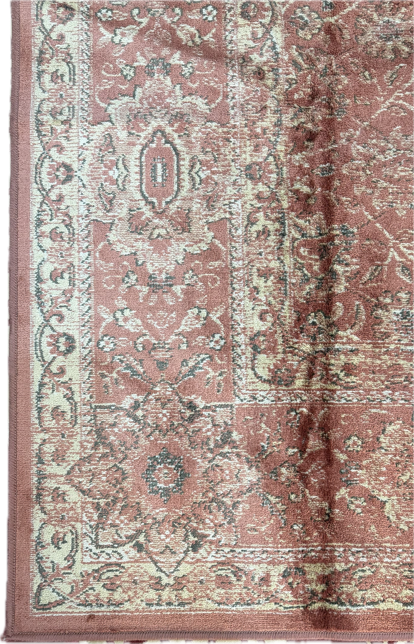 TAPIS VINTAGE ROSE FLORAL - ELISTA