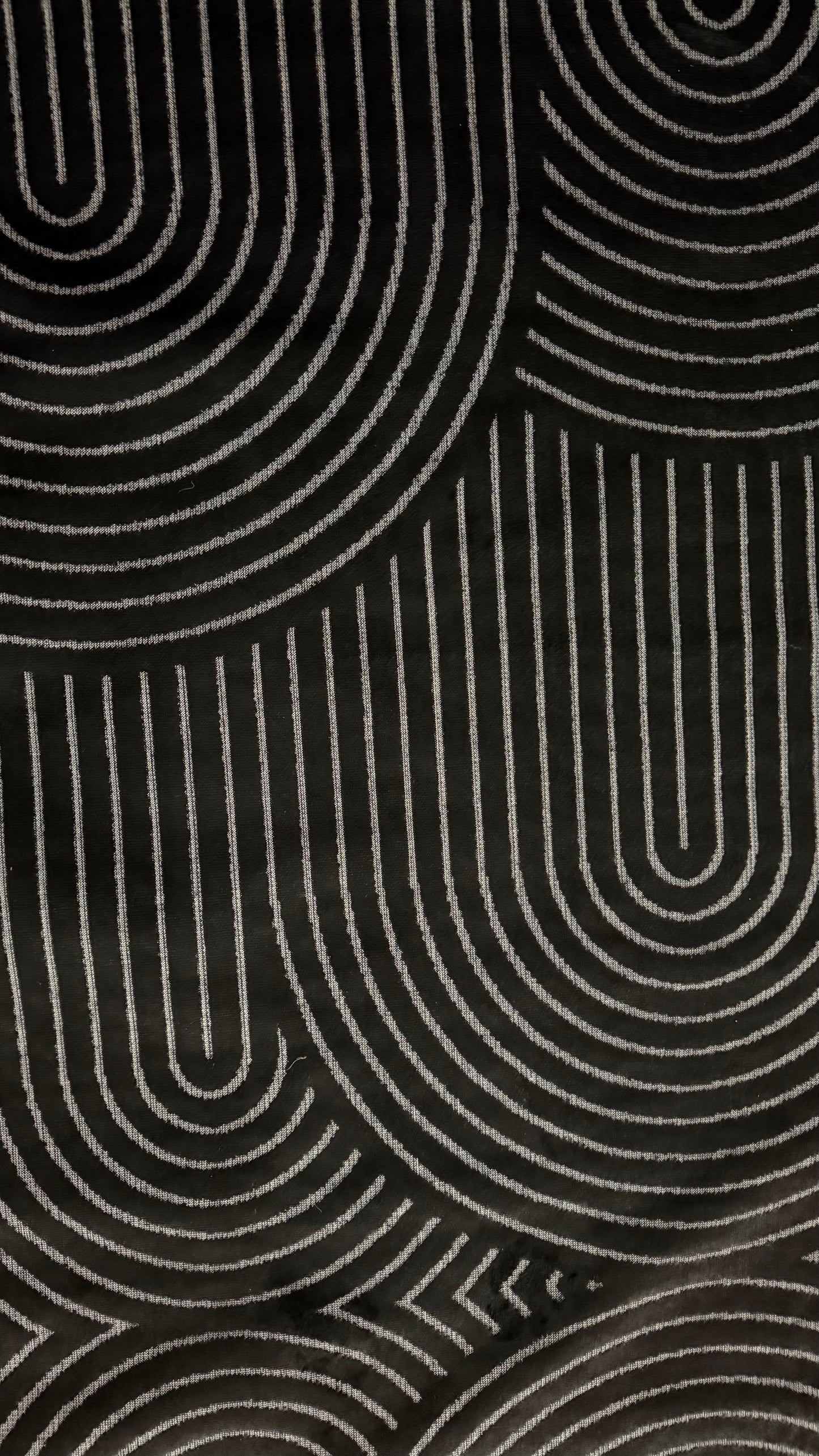 TAPIS ORGA - Motif Abstrait Poils Ras - 120/160cm