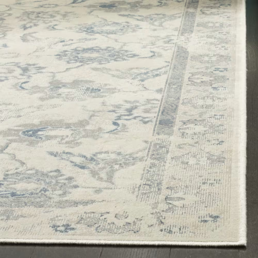 VINTAGE - Tapis Viscose Bleu - 160/229cm (Maisons du Monde)